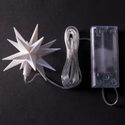 STERNTALER LED-babystjerne, inde, 18-takket, batteri, hvid