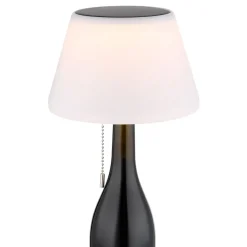 Globo LED-bordlampe 36000 flasketop hvid plast