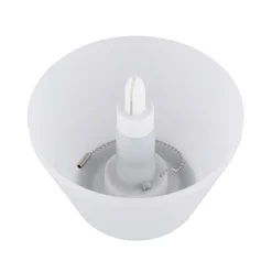 Globo LED-bordlampe 36000 flasketop hvid plast