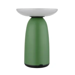 LED-bordlampe 36625, grøn, metal, 23 cm, dæmpbar^Globo Outlet