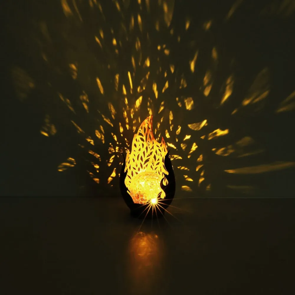 Globo LED-bordlampe 36534, sort, guld, metal, glas