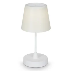 Briloner LED-bordlampe Campi, genopladeligt batteri, dæmpbar, hvid