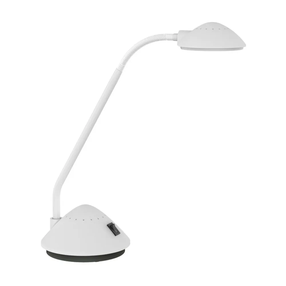 Maul Bordlamper>LED-bordlampe arc, hvid, højde 38 cm, fleksibel