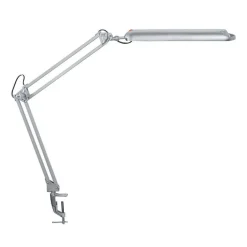 Maul LED-bordlampe atlantic, sølv, højde 38 cm, klemmefod