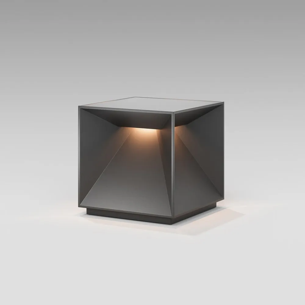 Sigor Dekorationsbelysning|Terrassebelysning>LED-bordlampe med batteri Nutalis, grafitgrå, IP54, dæmpbar