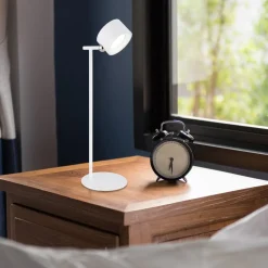 Globo LED-bordlampe med batteri Jorje CCT 4 i 1 hvid