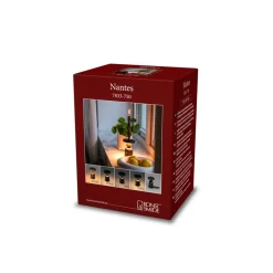 LED-bordlampe Nantes, sort, aluminium, IP54, dæmper, CCT^Konstsmide Discount