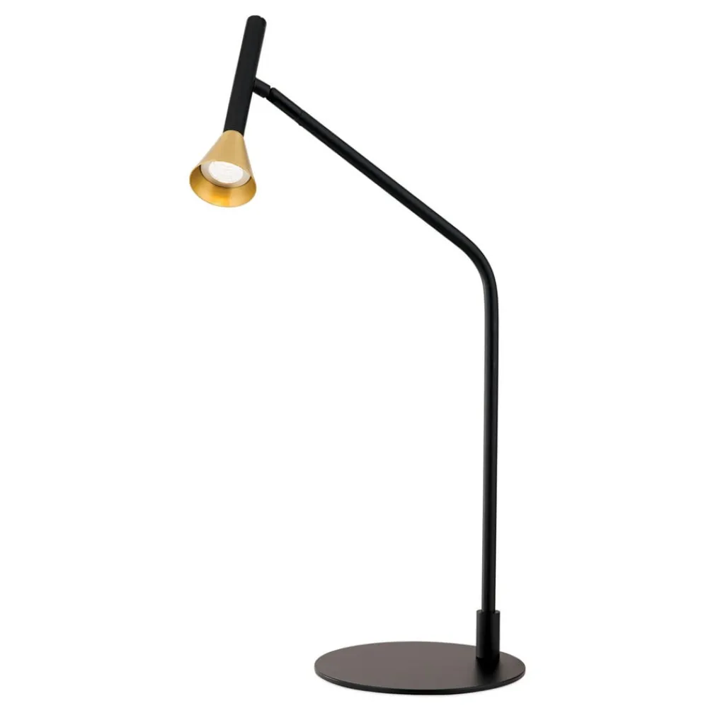 LED-bordlampe Odeon, sort, drejelig^ORION Online