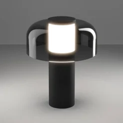 LED-bordlampe Ponente, Ø 16 cm, sort, CCT, dæmpbar^EGLO New