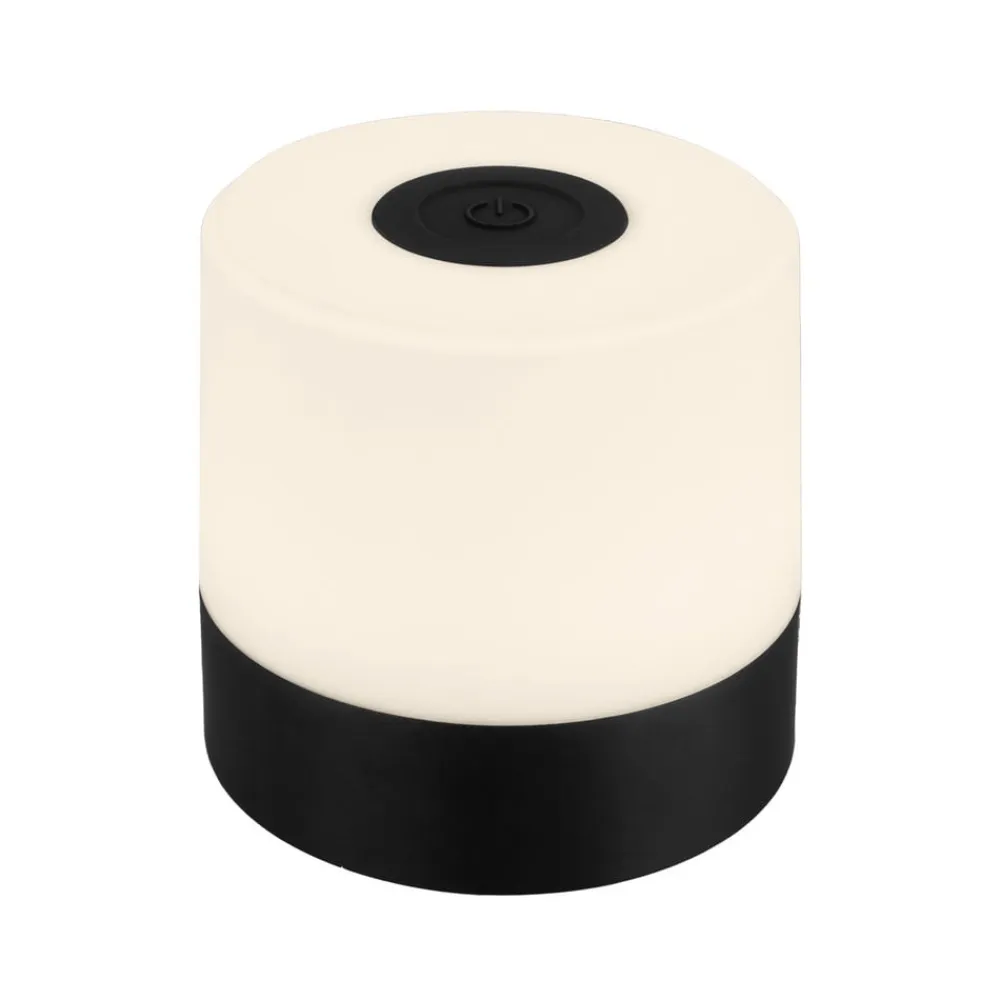 Briloner LED-bordlampe Smal, sort, 2.700K, dæmpbar