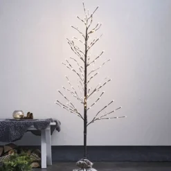 LED-dekorationstræ Tobby Tree IP44 brun højde 150 cm^STAR TRADING Clearance