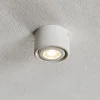 Fabas Luce LED-downlight Anzio, vippelig, hvid