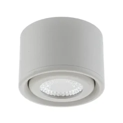 Fabas Luce LED-downlight Anzio, vippelig, hvid