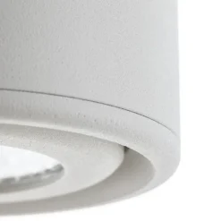 Fabas Luce LED-downlight Anzio, vippelig, hvid