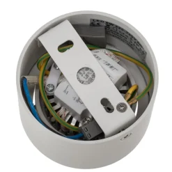 Fabas Luce LED-downlight Anzio, vippelig, hvid