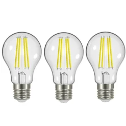 Arcchio LED-filament E27 3,8 W 2.700 K 806 lm klar, 3 stk