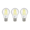LED-filament E27 5 W 3.000 K 1060 lumen klar 3 stk^Arcchio Best
