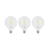 LED-filament E27 6 W 2.700 K G125 Globe klar 3 stk^Arcchio New