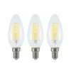LED-filamentpære E14 4 W 827 3-trins-dæmper, 3 stk^Arcchio