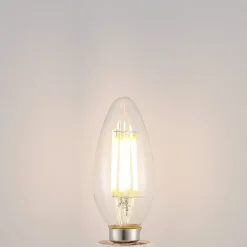 LED-filamentpære E14 4 W 827 3-trins-dæmper, 3 stk^Arcchio