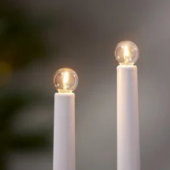 STAR TRADING LED-filamentpære E10 3 W, kan dæmpes, 3 stk, 34 V