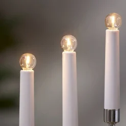 STAR TRADING LED-filamentpære E10 3 W, kan dæmpes, 3 stk, 34 V