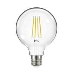LED-filamentpære, E27, G95, 3,8W, 3000K, 806lm, 3 enheder^Arcchio Clearance