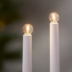 LED-filamentpære E10 3W dæmpbar, 3-pak, 55V^STAR TRADING Online