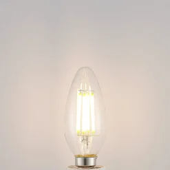 Arcchio LED-filamentpære E14 4W 2.700K 3-trins dæmper