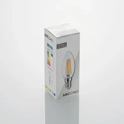 Arcchio LED-filamentpære E14 4W 2.700K 3-trins dæmper