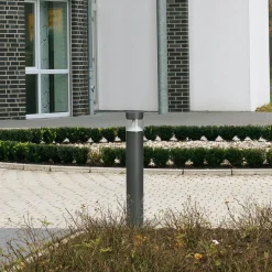 LED-gadelampe 2275, antracit/klar^Albert Leuchten New