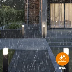 Smartwares LED-gadelampe OOL-50018, aluminium, højde 80 cm