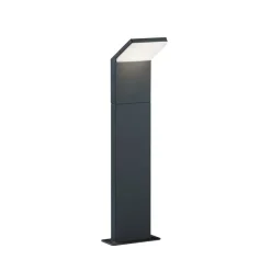 Trio Lighting Gadebelysning>LED-gadelampe PEARL, højde 50 cm, antracit, metal, IP54