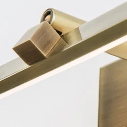 ORION LED-gallerilampe Suren i antik messing, 50 cm