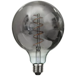 STAR TRADING LED-globepære E27 2 W G125 Decoled Spiral Smoke