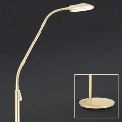 LED-gulvlampe Cobra med jsuterbar lysfarve^ORION Outlet