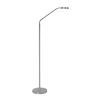LED-gulvlampe Comfort, nikkel, 135 cm metal CCT dæmper^HighLight Online