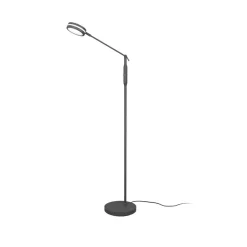 Trio Lighting LED-gulvlampe Franklin, sensordæmper, antracit