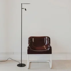 Carpyen Gulvlamper|Gulvlamper>LED-gulvlampe Kelly Spot justerbar sort/guld