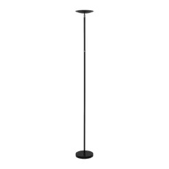 Maul LED-gulvlampe sphere, sort, dæmpbar, højde 183 cm