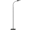 Briloner Arbejdsrum/Kontor|Gulvlamper>LED-gulvlampe Office Step, dæmpbar, sort