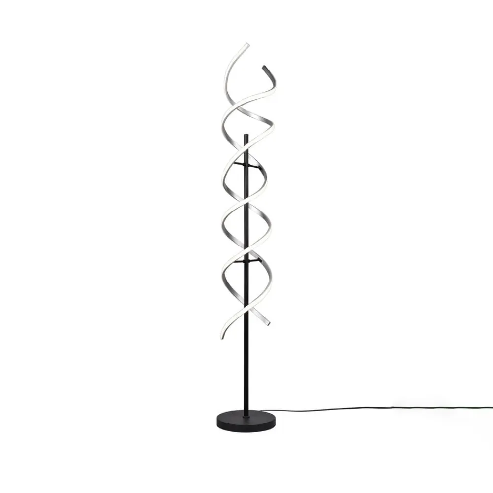 Trio Lighting Gulvlamper>LED-gulvlampe Sequence, dæmpbar, CCT, aluminium