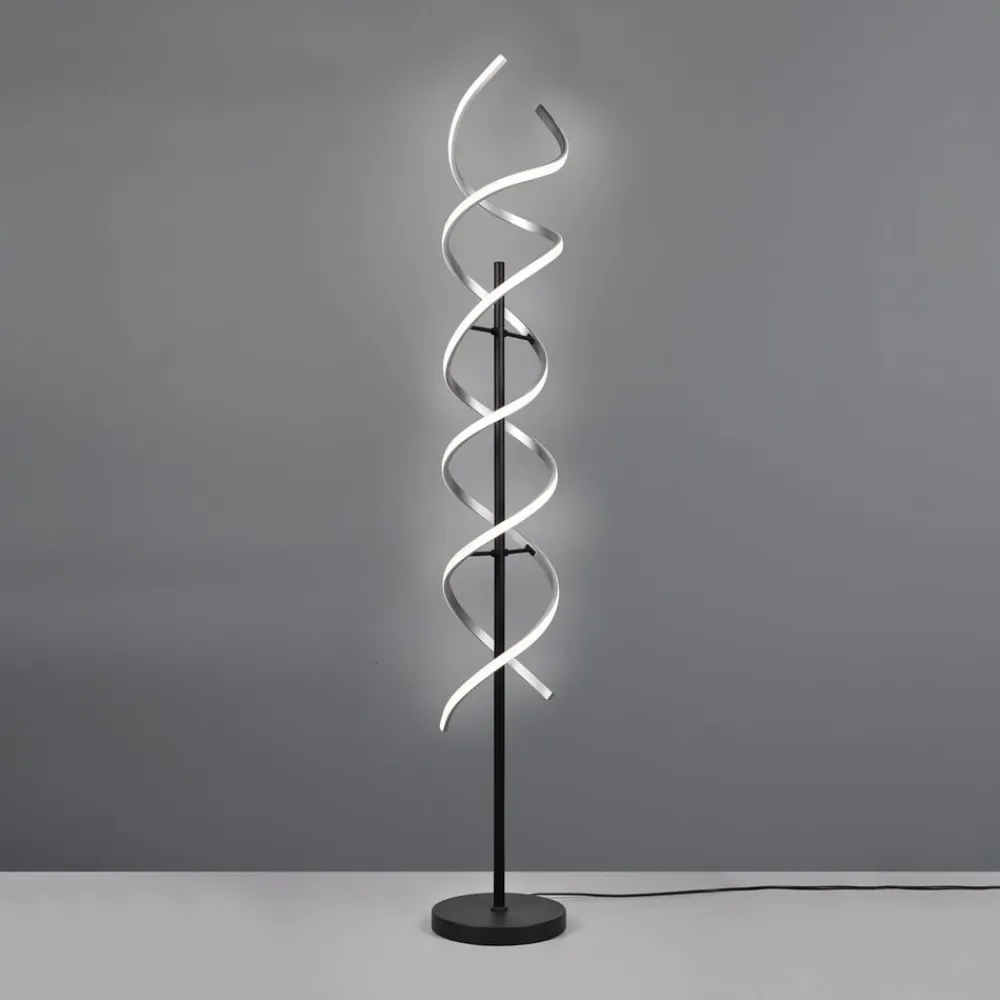 Trio Lighting Gulvlamper>LED-gulvlampe Sequence, dæmpbar, CCT, aluminium