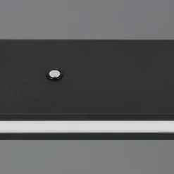 Trio Lighting LED-hængelampe Graham, sort, metal, op/ned, CCT, dæmper