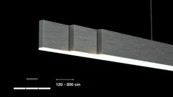 LED-hængelampe Moto-Rise, imperial gold, aluminium, CCT^PURE