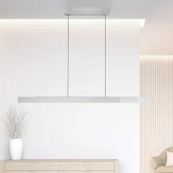 LED-hængelampe Moto-Rise, diamant, aluminium, CCT^PURE Hot