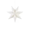 Markslöjd LED-hængestjerne uden batteri, timer Ø 45 cm hvid