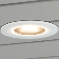 LED-indbygningslampe 7875 til udendørs loft, hvid^Konstsmide Outlet