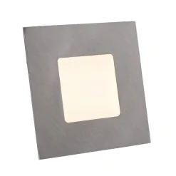 LED-indbygningslampe til indbyggede kasser, sølv^Heitronic Clearance