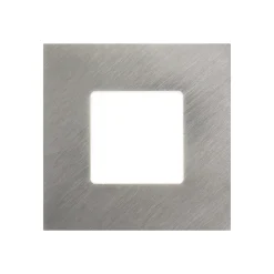 LED-indbygningslampe til indbyggede kasser, sølv^Heitronic Clearance